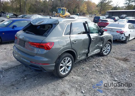 2021 Audi Q3 Premium 45 Tfsi S Line Quattro Tiptronic from USA, damaged, VIN WA1DECF37M1034260